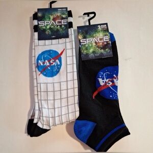 NASA Space series socks 3 pairs
